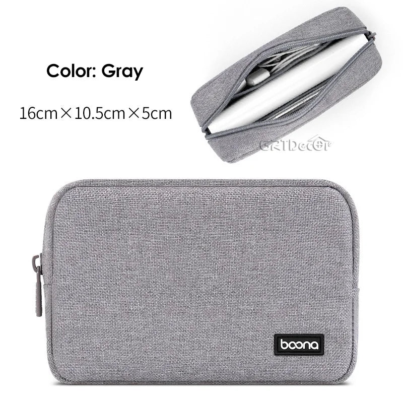 Multifunctional Digital Storage Bags Electronics Accessories Organizers Bag Charger HDD Mouse Earphone Protection Travel Pouch