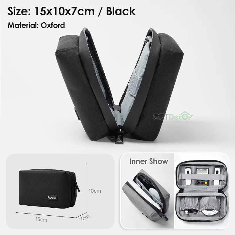 Multifunctional Digital Storage Bags Electronics Accessories Organizers Bag Charger HDD Mouse Earphone Protection Travel Pouch